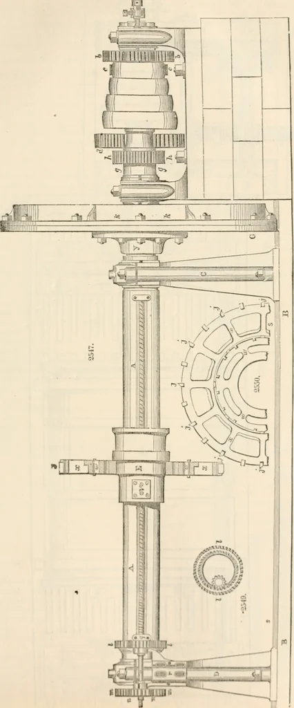 An illustration from Appleton's dictionary of machines, mechanics, engine-work, and engineering, 1869, leaf 208