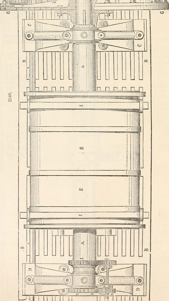 An illustration from Appleton's dictionary of machines, mechanics, engine-work, and engineering, 1869, leaf 209
