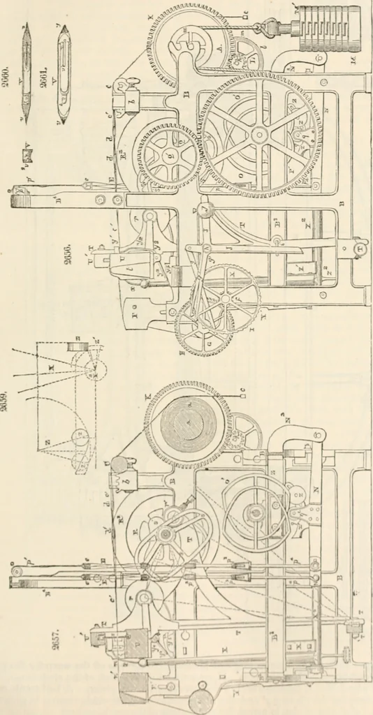 An illustration from Appleton's dictionary of machines, mechanics, engine-work, and engineering, 1869, leaf 296