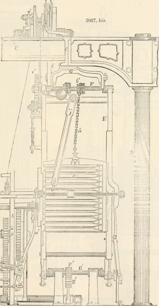 An illustration from Appleton's dictionary of machines, mechanics, engine-work, and engineering, 1869, leaf 306