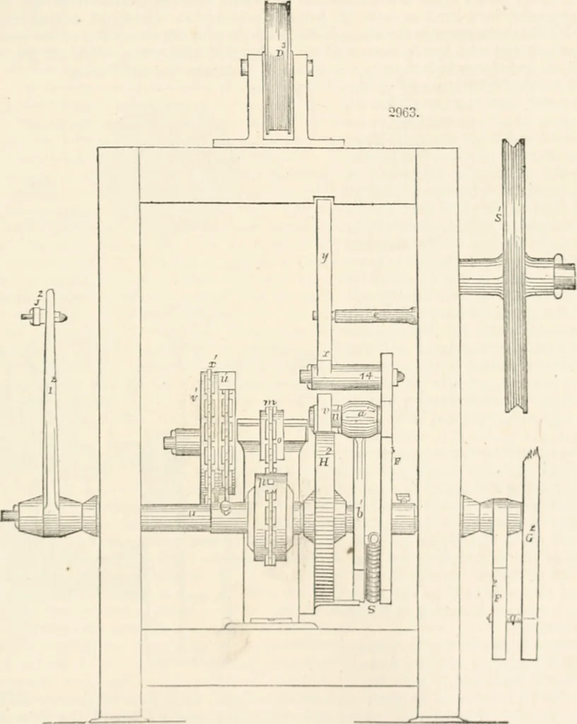 An illustration from Appleton's dictionary of machines, mechanics, engine-work, and engineering, 1869, leaf 444