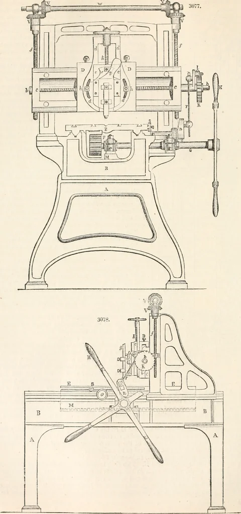 An illustration from Appleton's dictionary of machines, mechanics, engine-work, and engineering, 1869, leaf 509