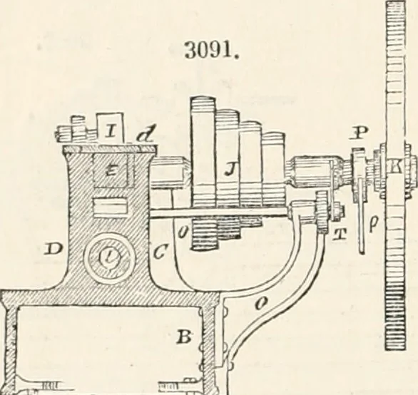 An illustration from Appleton's dictionary of machines, mechanics, engine-work, and engineering, 1869, leaf 515