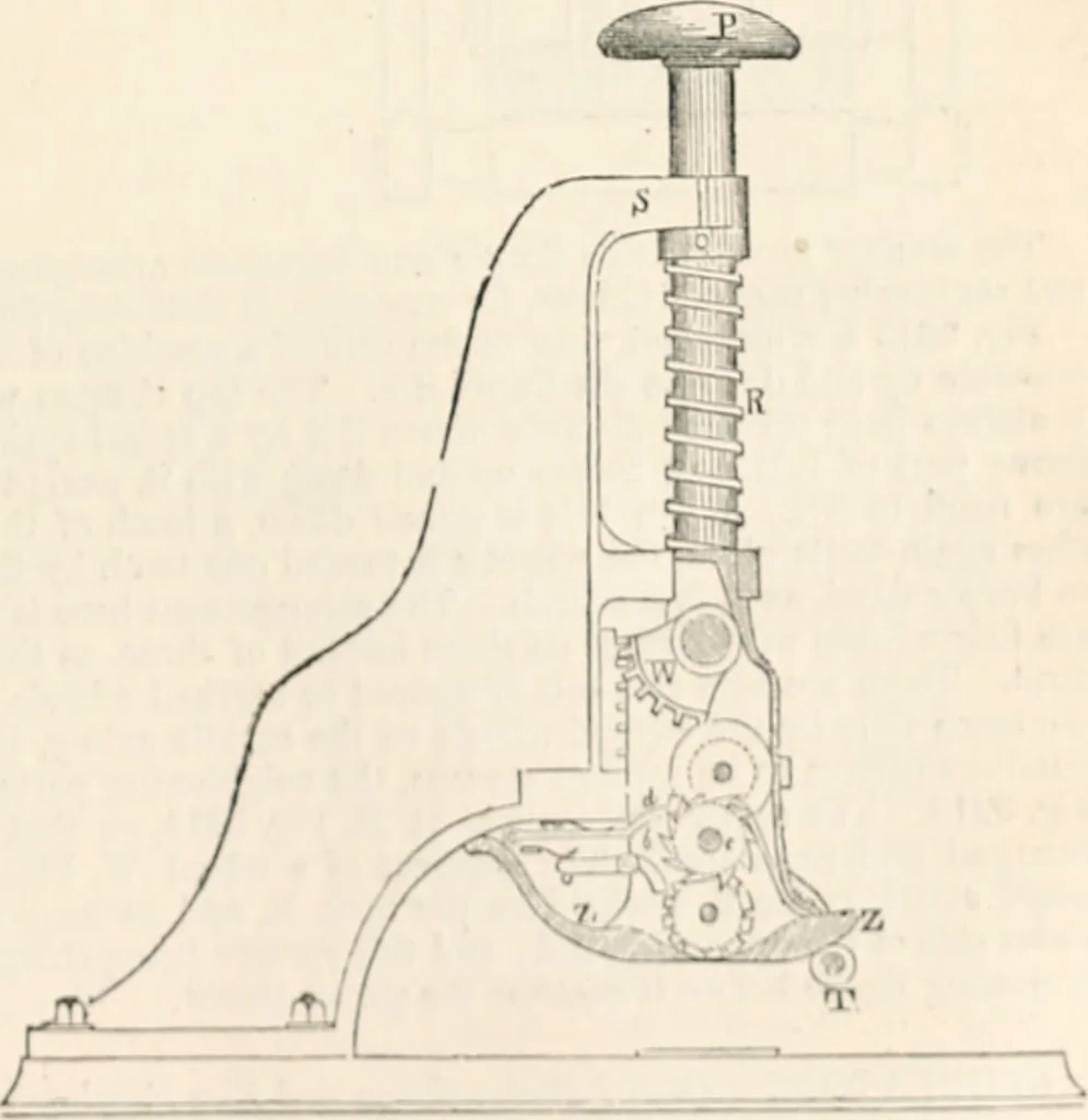 An illustration from Appleton's dictionary of machines, mechanics, engine-work, and engineering, 1869, leaf 576