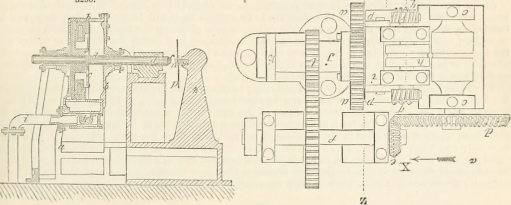 An illustration from Appleton's dictionary of machines, mechanics, engine-work, and engineering, 1869, leaf 584