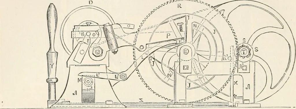 An illustration from Appleton's dictionary of machines, mechanics, engine-work, and engineering, 1869, leaf 593