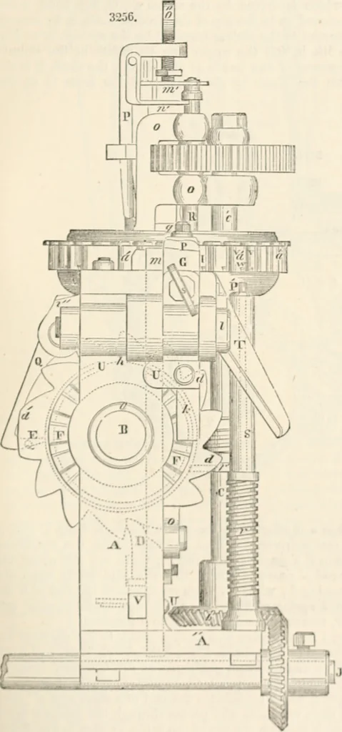 An illustration from Appleton's dictionary of machines, mechanics, engine-work, and engineering, 1869, leaf 600