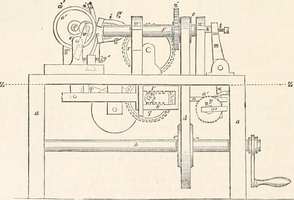 An illustration from Appleton's dictionary of machines, mechanics, engine-work, and engineering, 1869, leaf 607