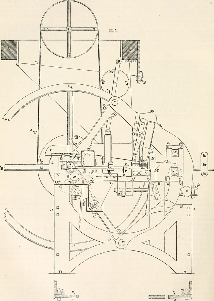 An illustration from Appleton's dictionary of machines, mechanics, engine-work, and engineering, 1869, leaf 655