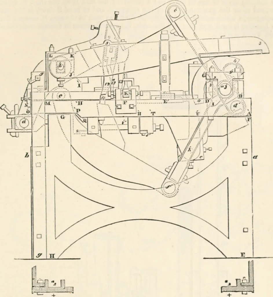 An illustration from Appleton's dictionary of machines, mechanics, engine-work, and engineering, 1869, leaf 656