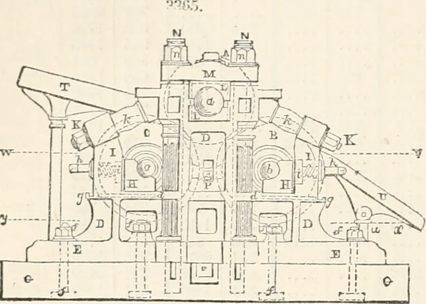 An illustration from Appleton's dictionary of machines, mechanics, engine-work, and engineering, 1869, leaf 685