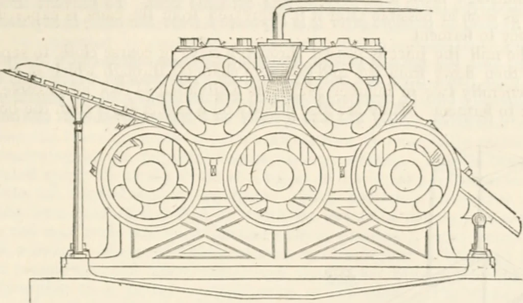 An illustration from Appleton's dictionary of machines, mechanics, engine-work, and engineering, 1869, leaf 688