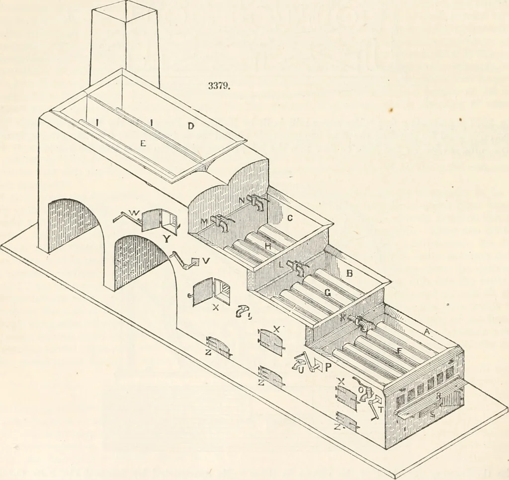 An illustration from Appleton's dictionary of machines, mechanics, engine-work, and engineering, 1869, leaf 689