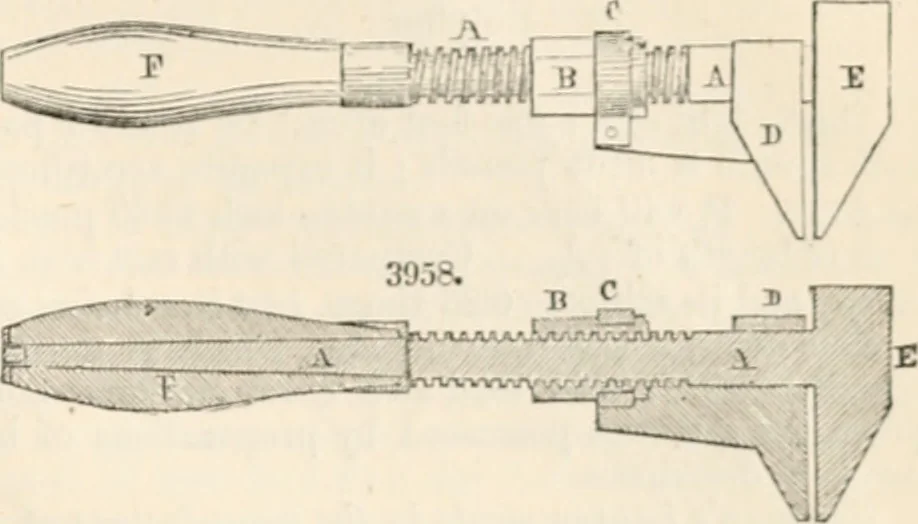 An illustration from Appleton's dictionary of machines, mechanics, engine-work, and engineering, 1869, leaf 968