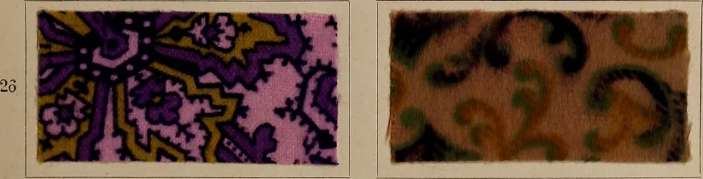 An illustration from Application of the benzidine colours in all branches of printing, 1898, leaf 40