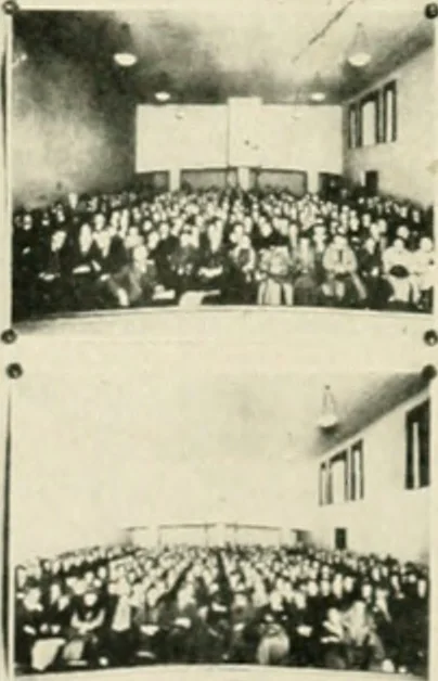 An illustration from The application of commercial advertising methods to university extension, 1919, leaf 20