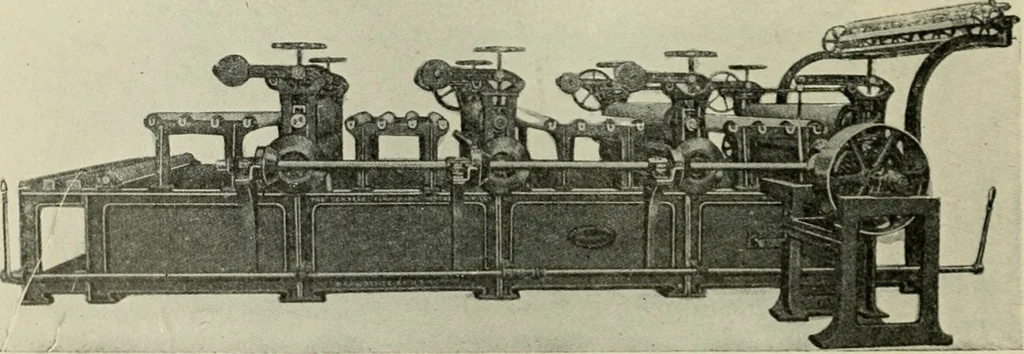 An illustration from Application of dyestuffs to textiles, paper, leather and other materials, 1920, leaf 101