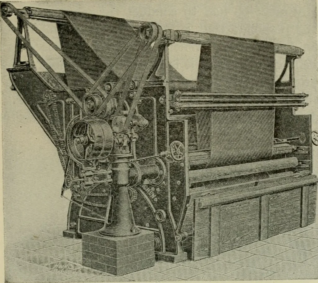 An illustration from Application of dyestuffs to textiles, paper, leather and other materials, 1920, leaf 104