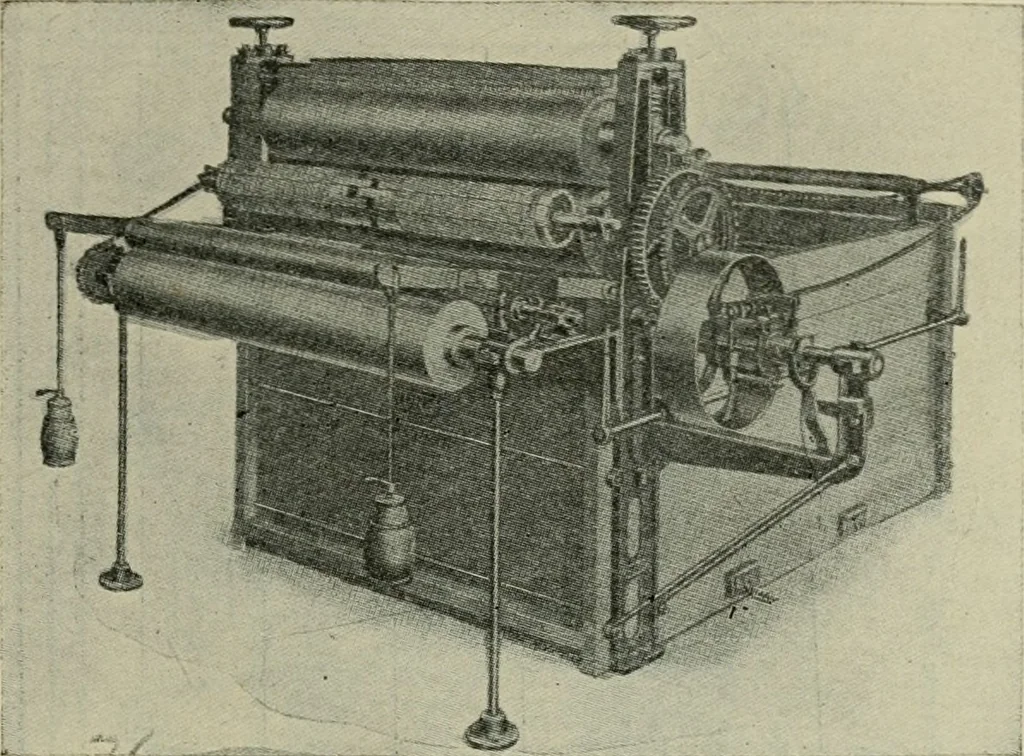 An illustration from Application of dyestuffs to textiles, paper, leather and other materials, 1920, leaf 106