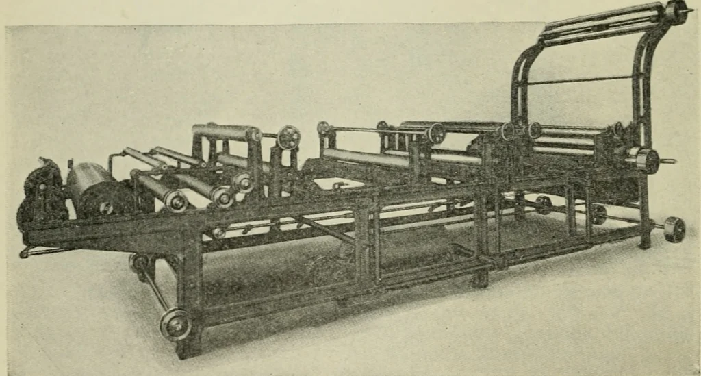 An illustration from Application of dyestuffs to textiles, paper, leather and other materials, 1920, leaf 143