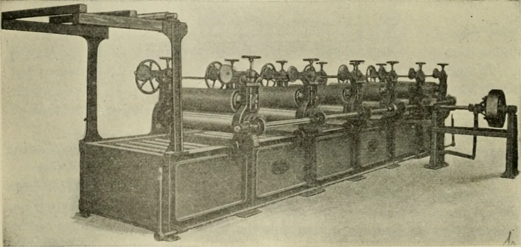 An illustration from Application of dyestuffs to textiles, paper, leather and other materials, 1920, leaf 151