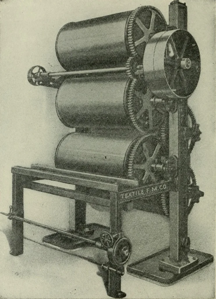 An illustration from Application of dyestuffs to textiles, paper, leather and other materials, 1920, leaf 153