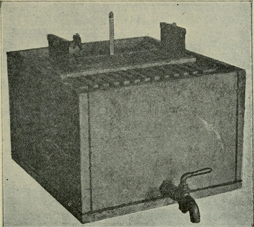 An illustration from Application of dyestuffs to textiles, paper, leather and other materials, 1920, leaf 158