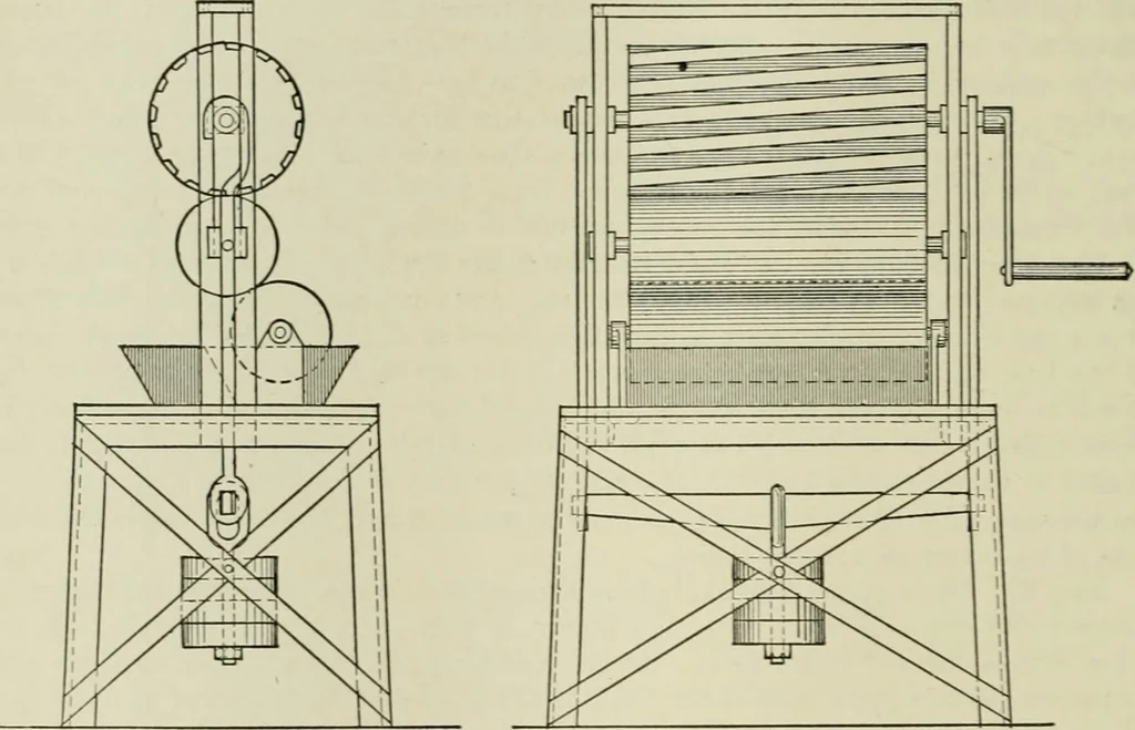 An illustration from Application of dyestuffs to textiles, paper, leather and other materials, 1920, leaf 213