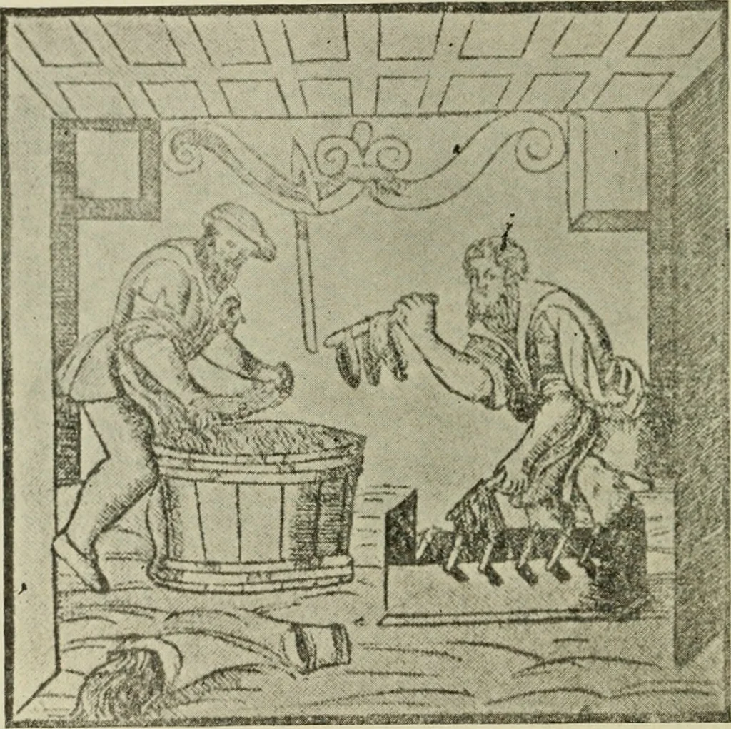 An illustration from Application of dyestuffs to textiles, paper, leather and other materials, 1920, leaf 29