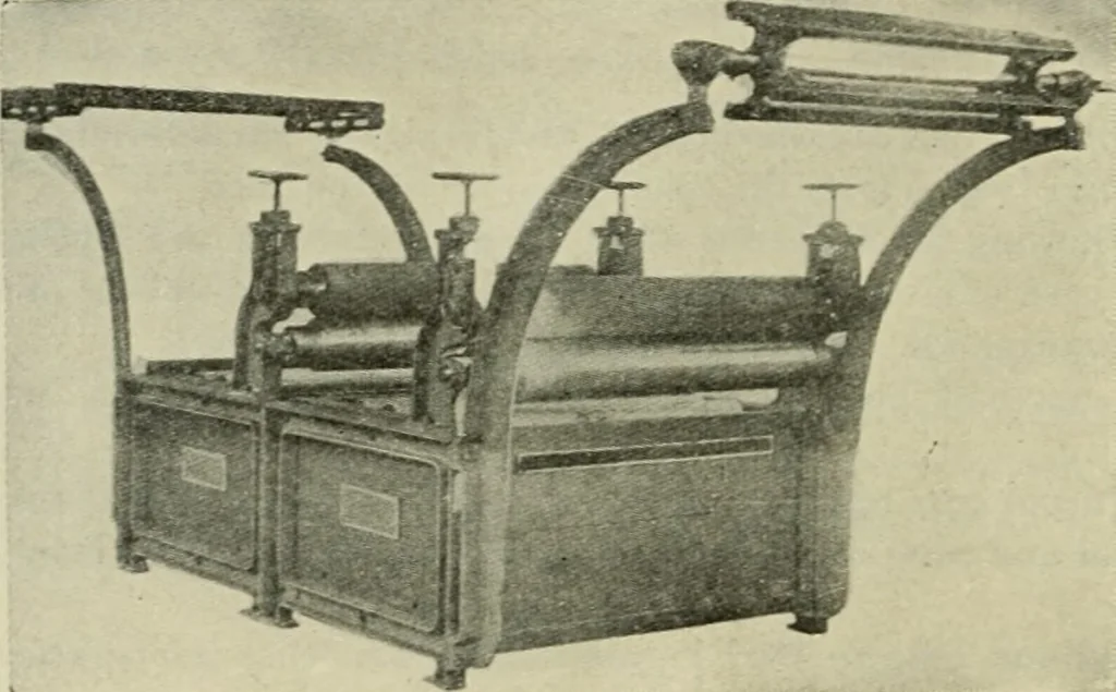 An illustration from Application of dyestuffs to textiles, paper, leather and other materials, 1920, leaf 307