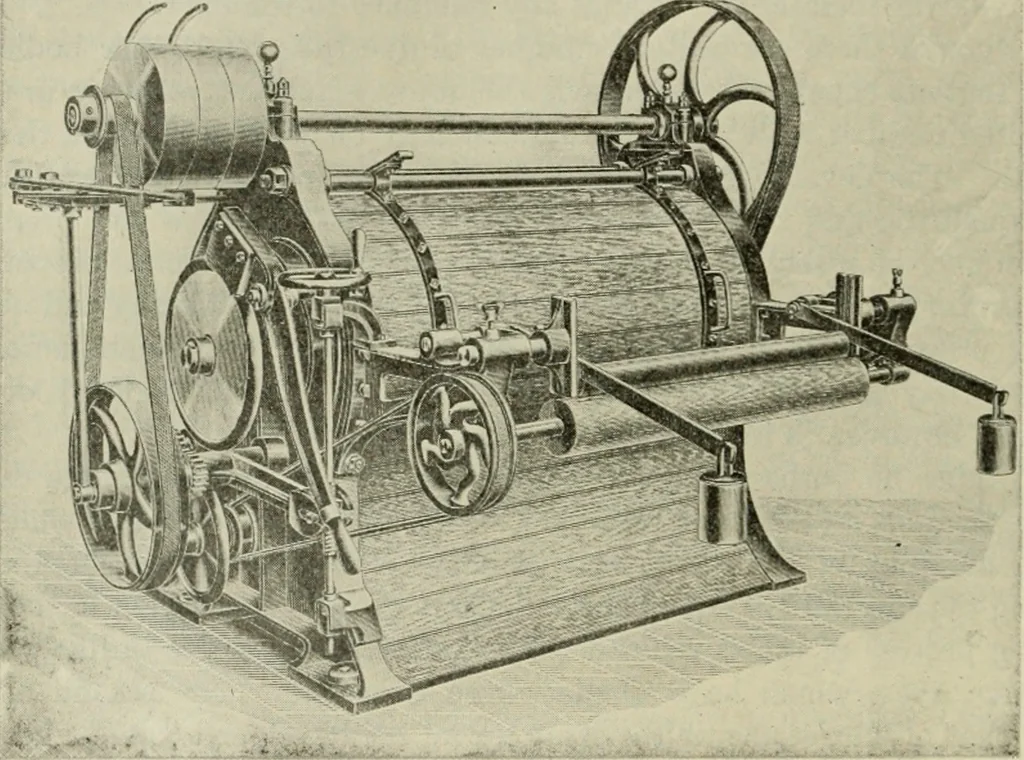 An illustration from Application of dyestuffs to textiles, paper, leather and other materials, 1920, leaf 329