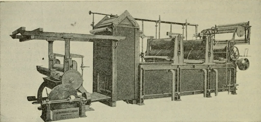 An illustration from Application of dyestuffs to textiles, paper, leather and other materials, 1920, leaf 381