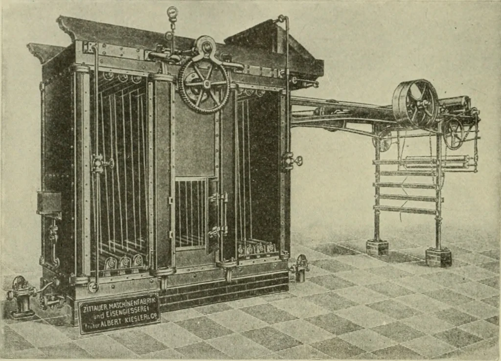 An illustration from Application of dyestuffs to textiles, paper, leather and other materials, 1920, leaf 383