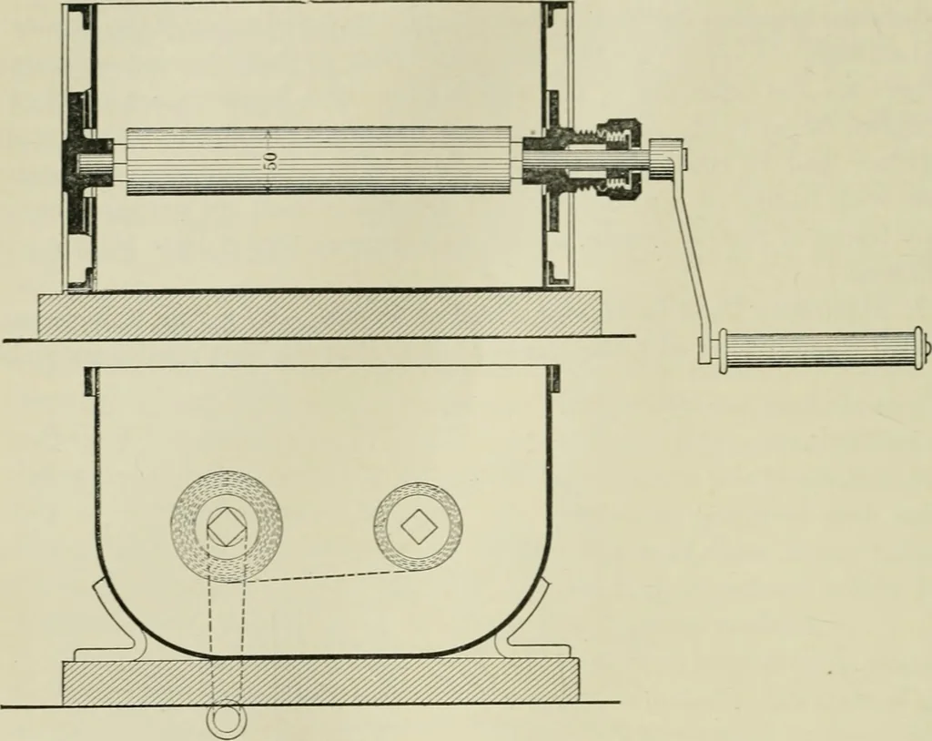 An illustration from Application of dyestuffs to textiles, paper, leather and other materials, 1920, leaf 413