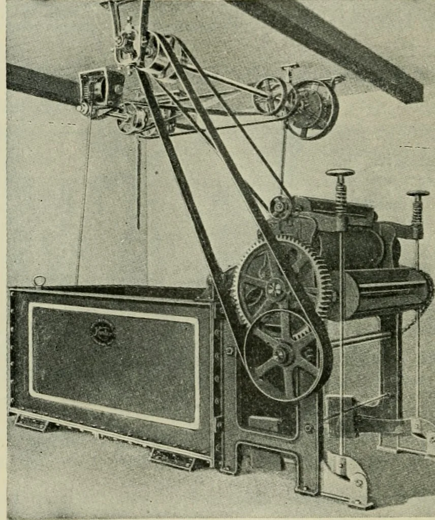 An illustration from Application of dyestuffs to textiles, paper, leather and other materials, 1920, leaf 465