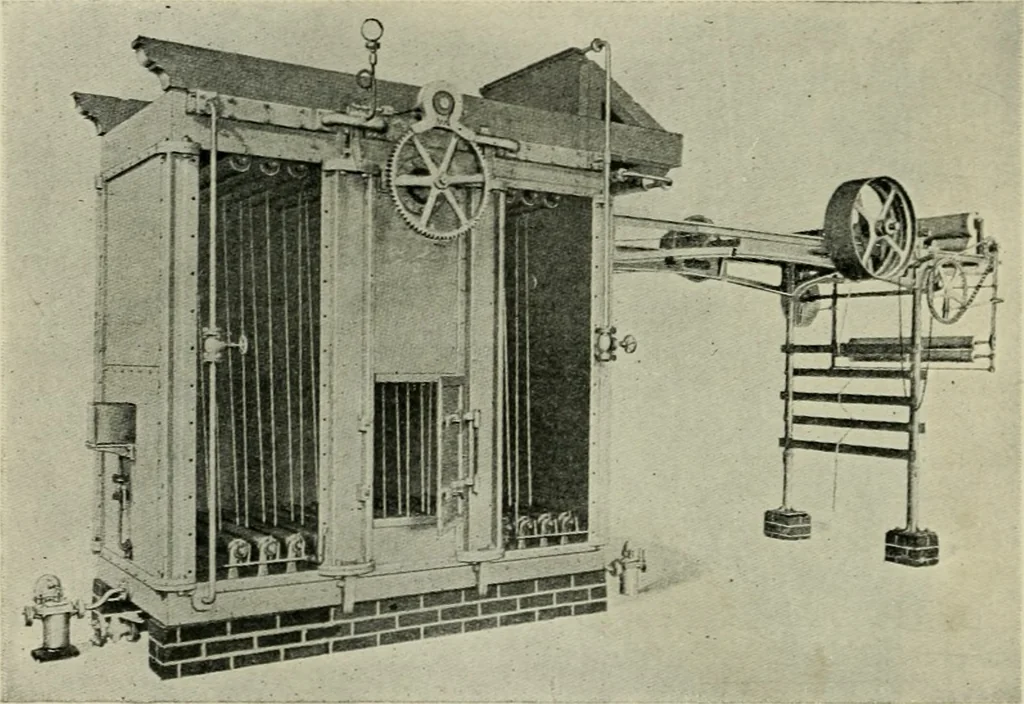 An illustration from Application of dyestuffs to textiles, paper, leather and other materials, 1920, leaf 481