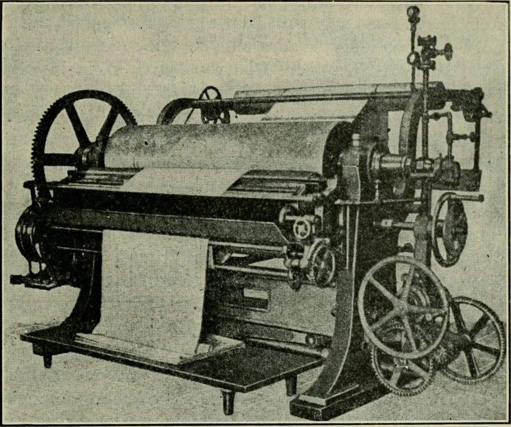 An illustration from Application of dyestuffs to textiles, paper, leather and other materials, 1920, leaf 502