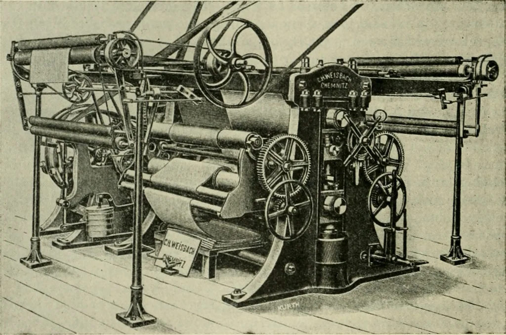 An illustration from Application of dyestuffs to textiles, paper, leather and other materials, 1920, leaf 505