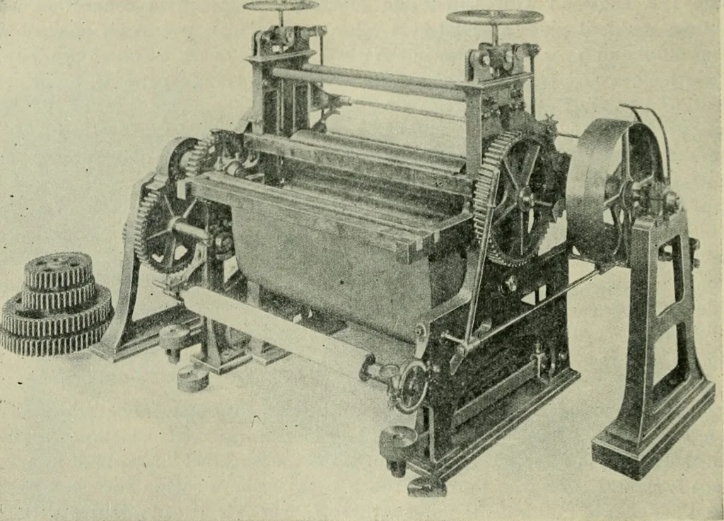 An illustration from Application of dyestuffs to textiles, paper, leather and other materials, 1920, leaf 507