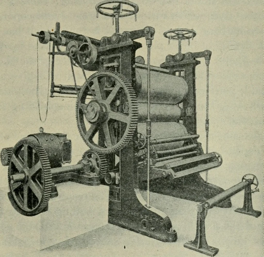 An illustration from Application of dyestuffs to textiles, paper, leather and other materials, 1920, leaf 554