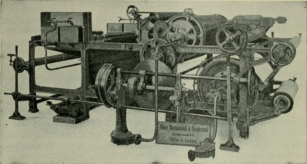 An illustration from Application of dyestuffs to textiles, paper, leather and other materials, 1920, leaf 574