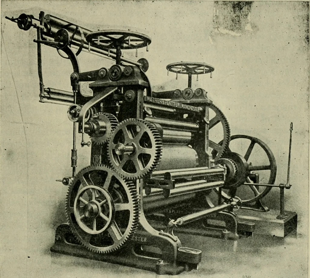 An illustration from Application of dyestuffs to textiles, paper, leather and other materials, 1920, leaf 582