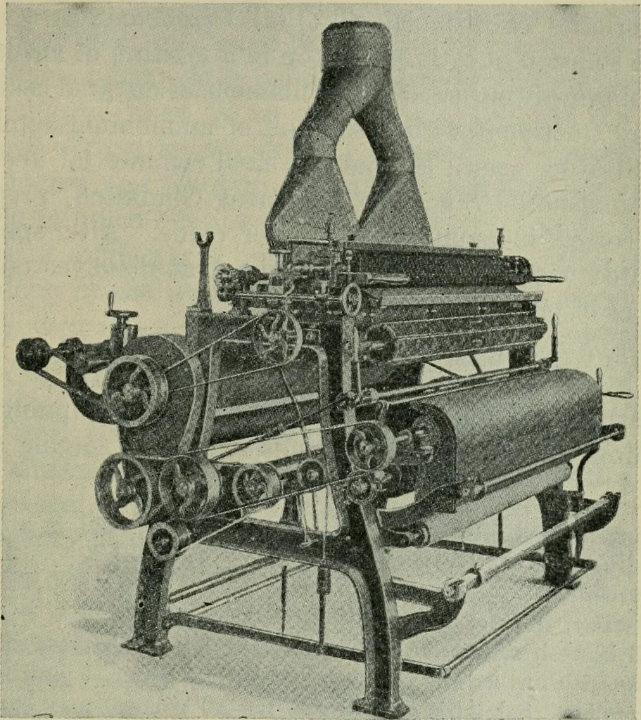 An illustration from Application of dyestuffs to textiles, paper, leather and other materials, 1920, leaf 596
