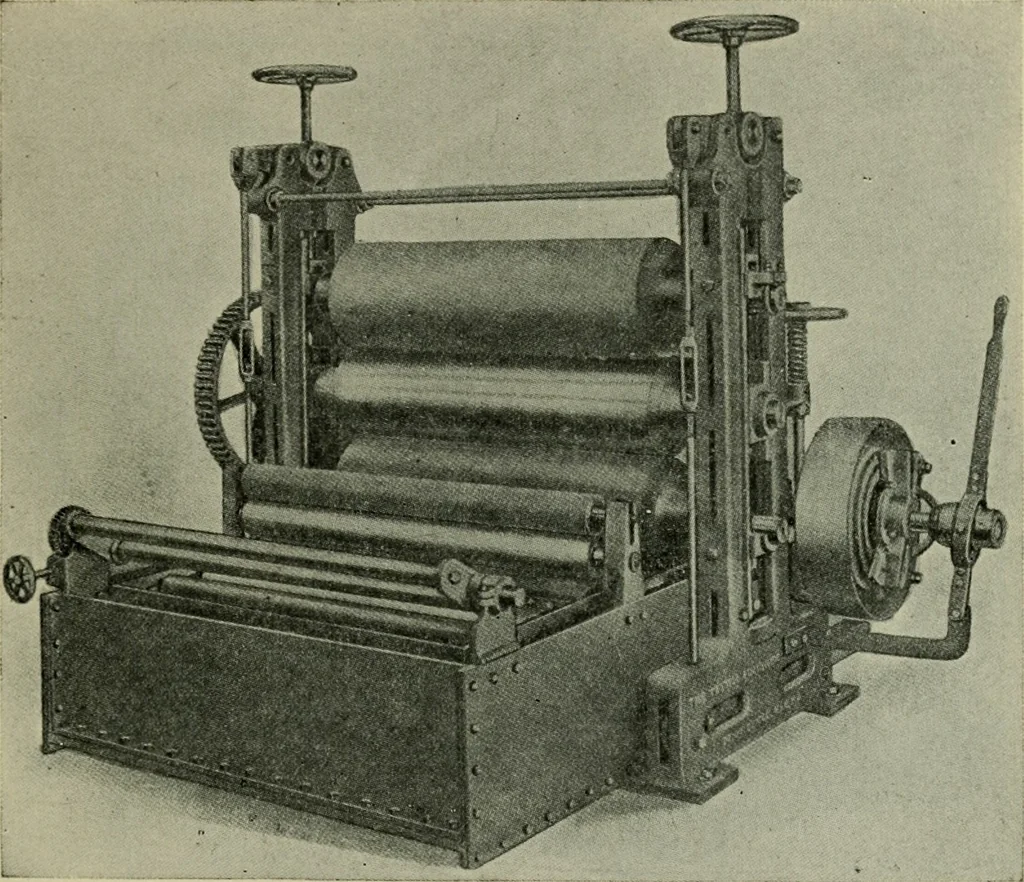 An illustration from Application of dyestuffs to textiles, paper, leather and other materials, 1920, leaf 68