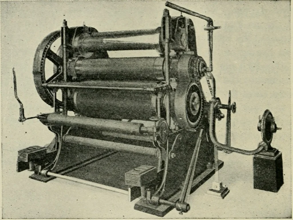 An illustration from Application of dyestuffs to textiles, paper, leather and other materials, 1920, leaf 699
