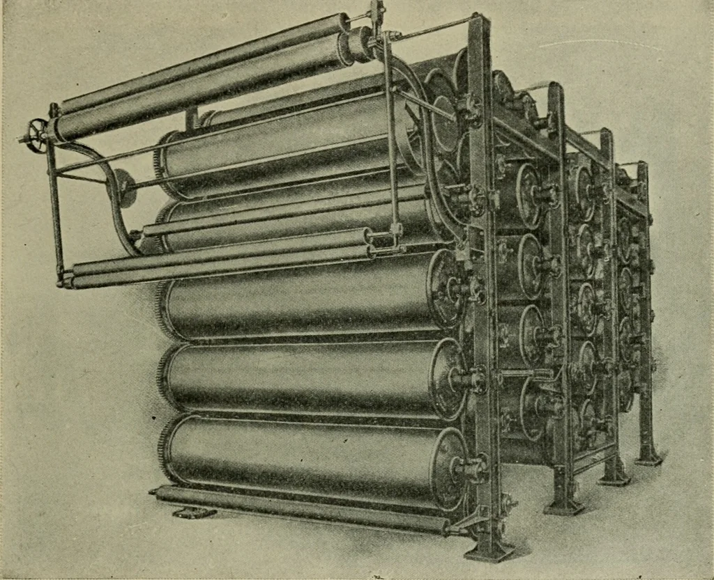 An illustration from Application of dyestuffs to textiles, paper, leather and other materials, 1920, leaf 80
