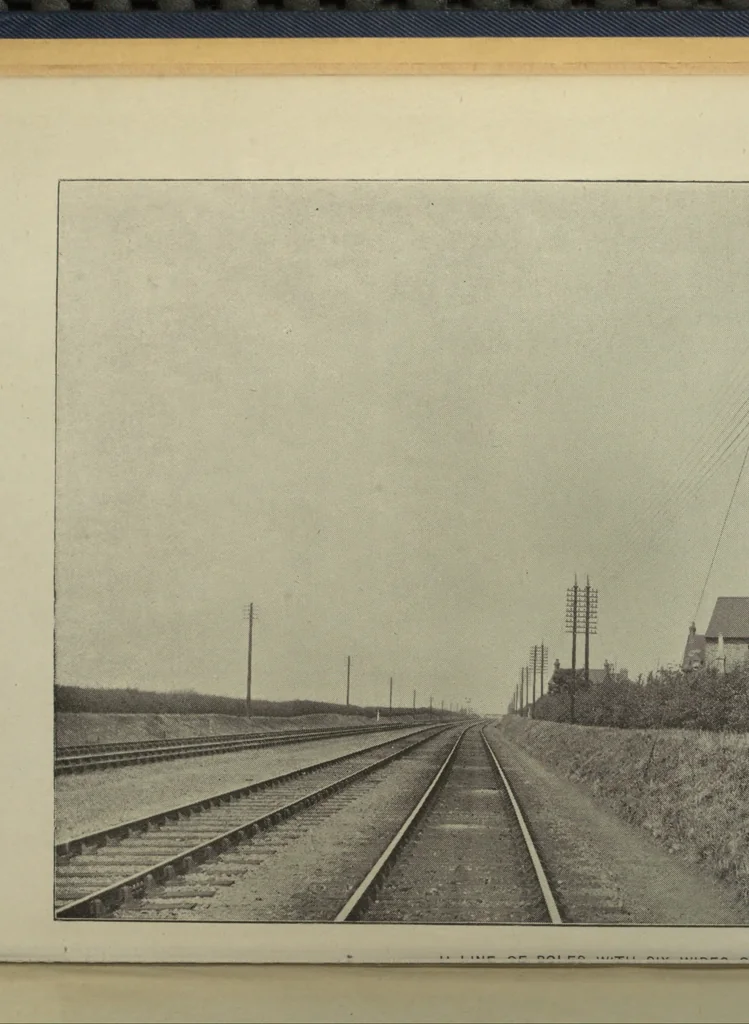 An illustration from The application of electricity to railway working, 1897, leaf 7