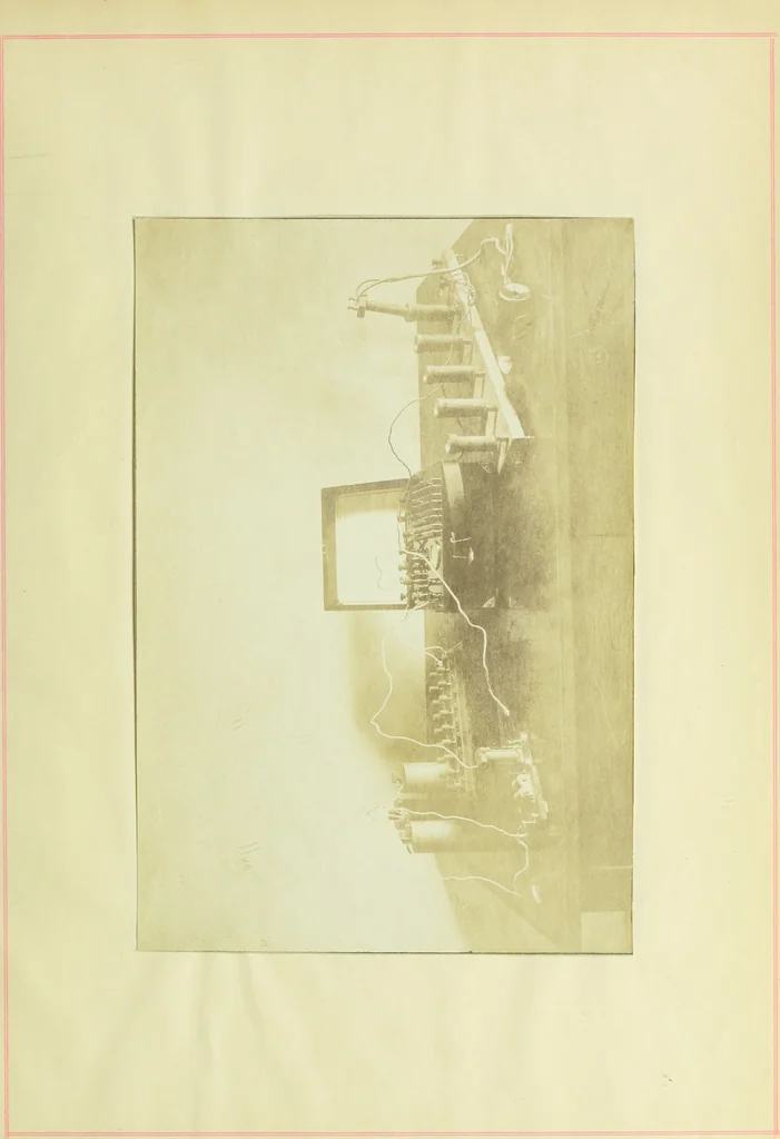 An illustration from Application of the telephone to commercial measurements, 1905, leaf 40