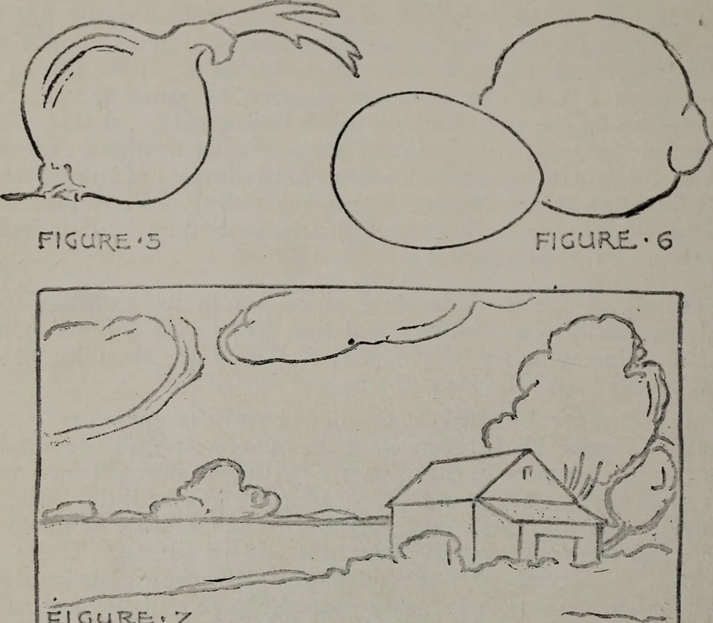 An illustration from Applied drawing, 1916, leaf 233