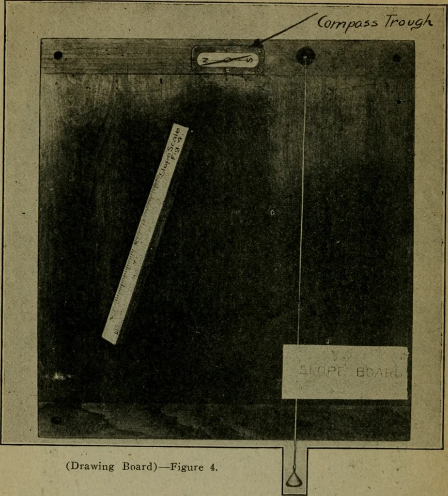 An illustration from Applied minor tactics (including map problems and the war game) map reading and map sketching, 1912, leaf 181